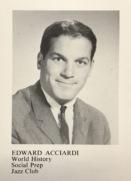 Edward Acciardi 1964
